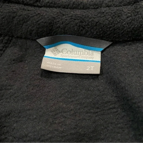 Columbia 2T blue-violet pull zip fleece sweater  jacket - Picture 2 of 8